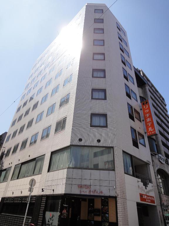 Hiroshima Rich Hotel Bagian luar foto